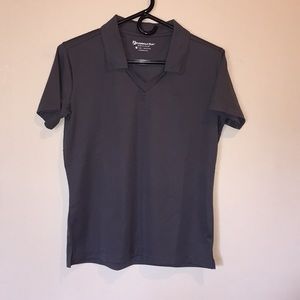 New w/o Tags Ladies Eversole Run Grey Golf Polo